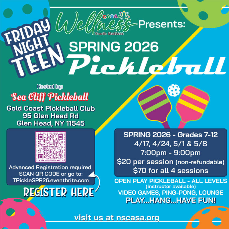 NS CASA Friday Night Teen Pickleball