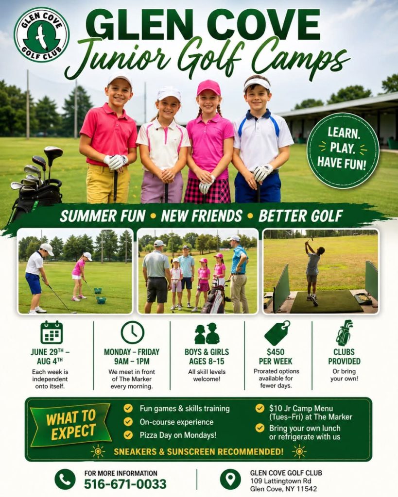 Glen Cove Junior Golf Camp