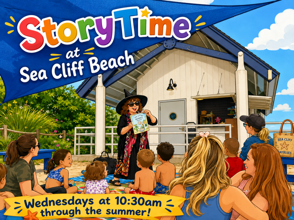 Story Time at Sea Cliff Beach