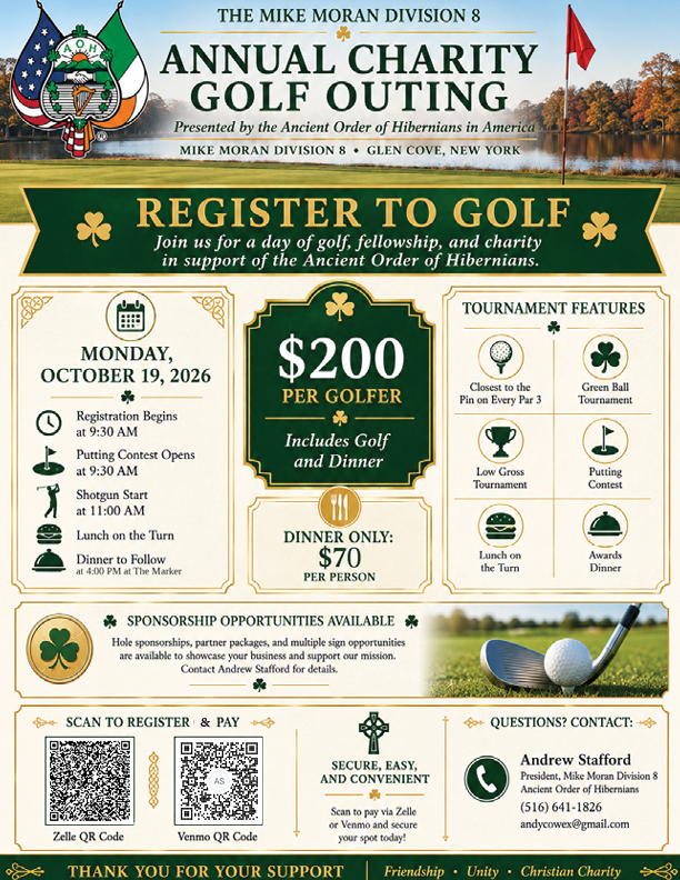 The Mike Moran Division 8 Annual Charity Golf Outing