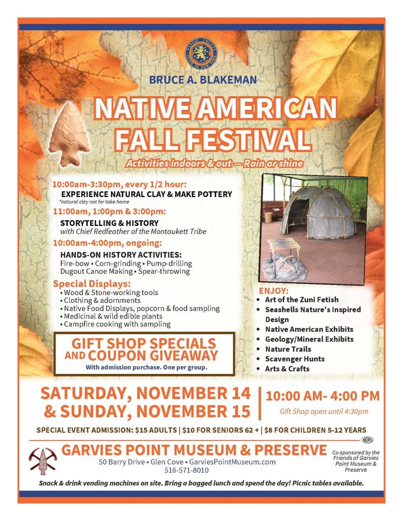 Native American Fall Festival flyer