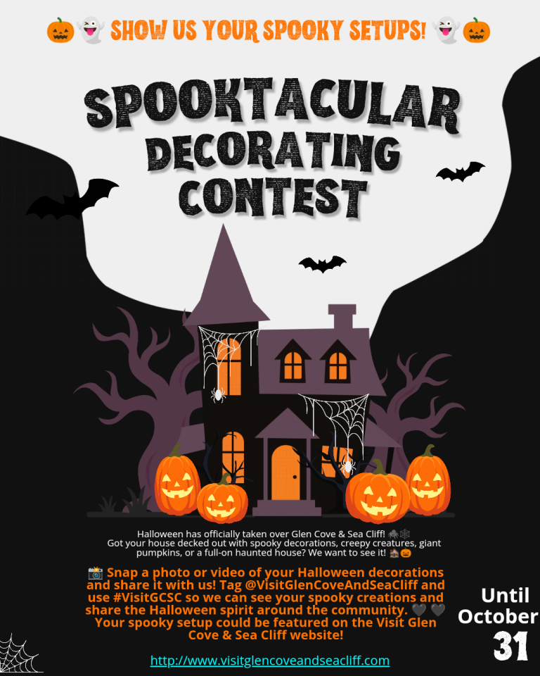 Spooky Season Is Here! Halloween Fun, Haunted Houses & Frightfully Good Times in Glen Cove & Sea Cliff!
