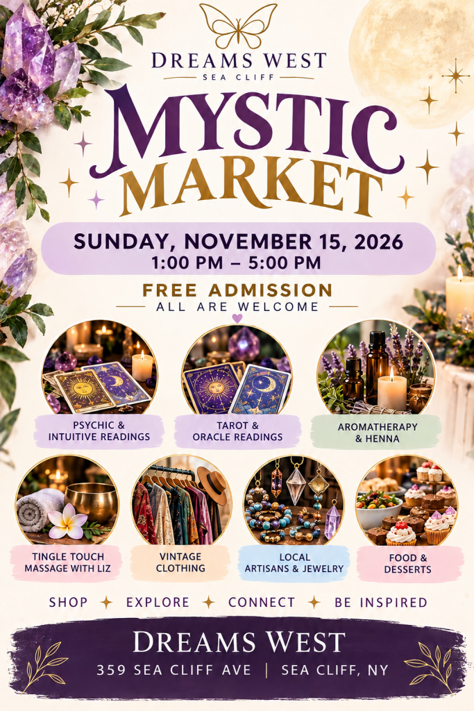 Mystic Market flyer