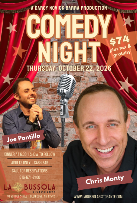 Comedy Night at La Bussola Ristorante