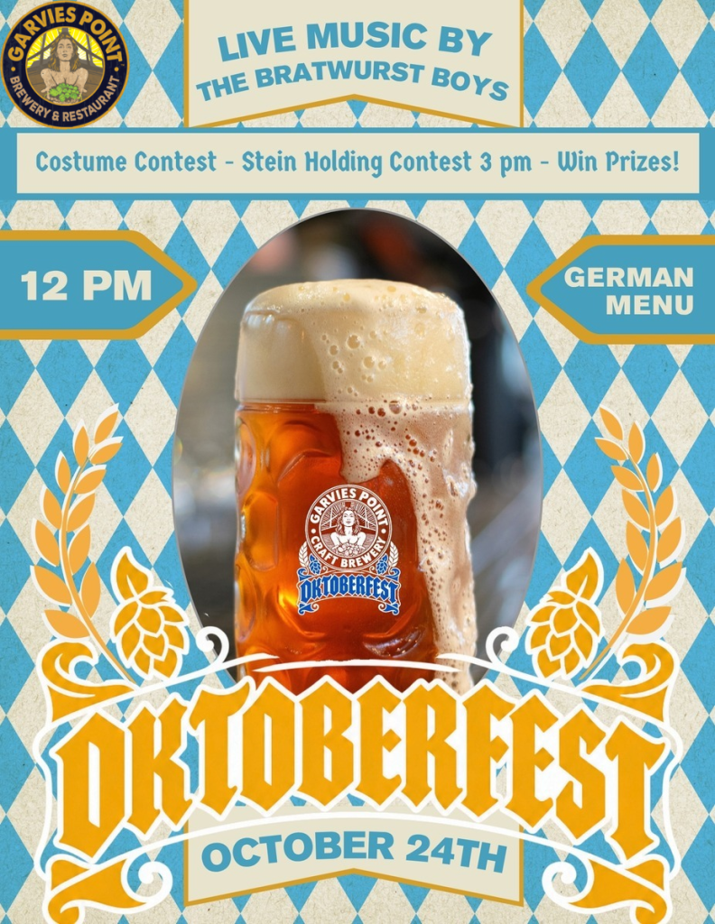 Oktoberfest at Garvies Point Brewery & Restaurant